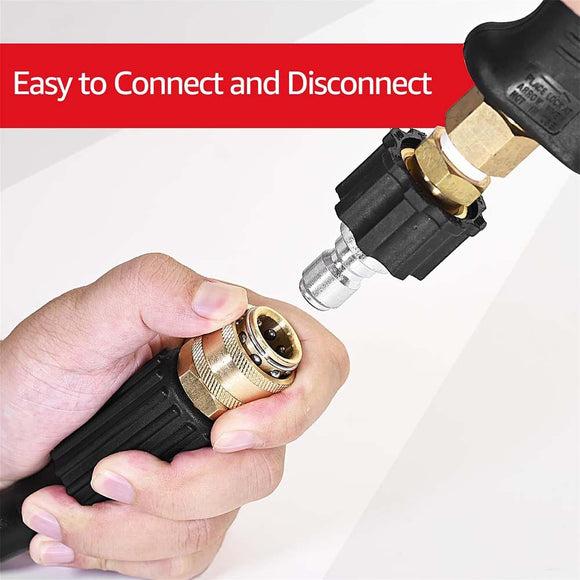 M22 to 3/8" Quick Connector 4000 PSI