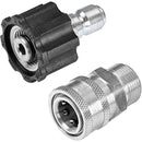 Stainless Steel M22 to 3/8" Quick Connector 5000 PSI-1