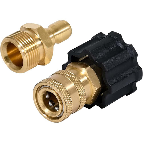 M22-14mm to 1/4" Quick Connector 4000 PSI