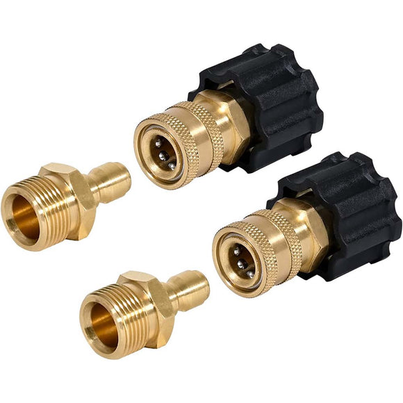 M22-14mm to 1/4" Quick Connector 4000 PSI