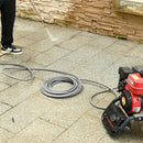 125FT 3/8" Non Marking Rubber Pressure Washer Hose 4200 PSI-2