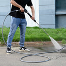 100FT 3/8" Non Marking Rubber Pressure Washer Hose Stainless Steel Connect 4200 PSI-2