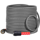 50FT Super Flexible Pressure Washer Hose 3200 PSI (Grey)-1