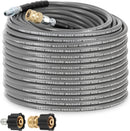 1/4" Non Marking Rubber Pressure Washer Hose 4200 PSI-11