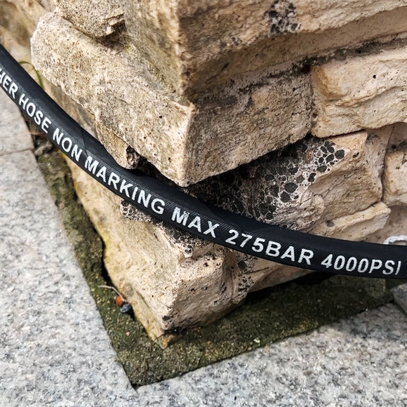 1/4" Rubber Pressure Washer Hose 4000 PSI