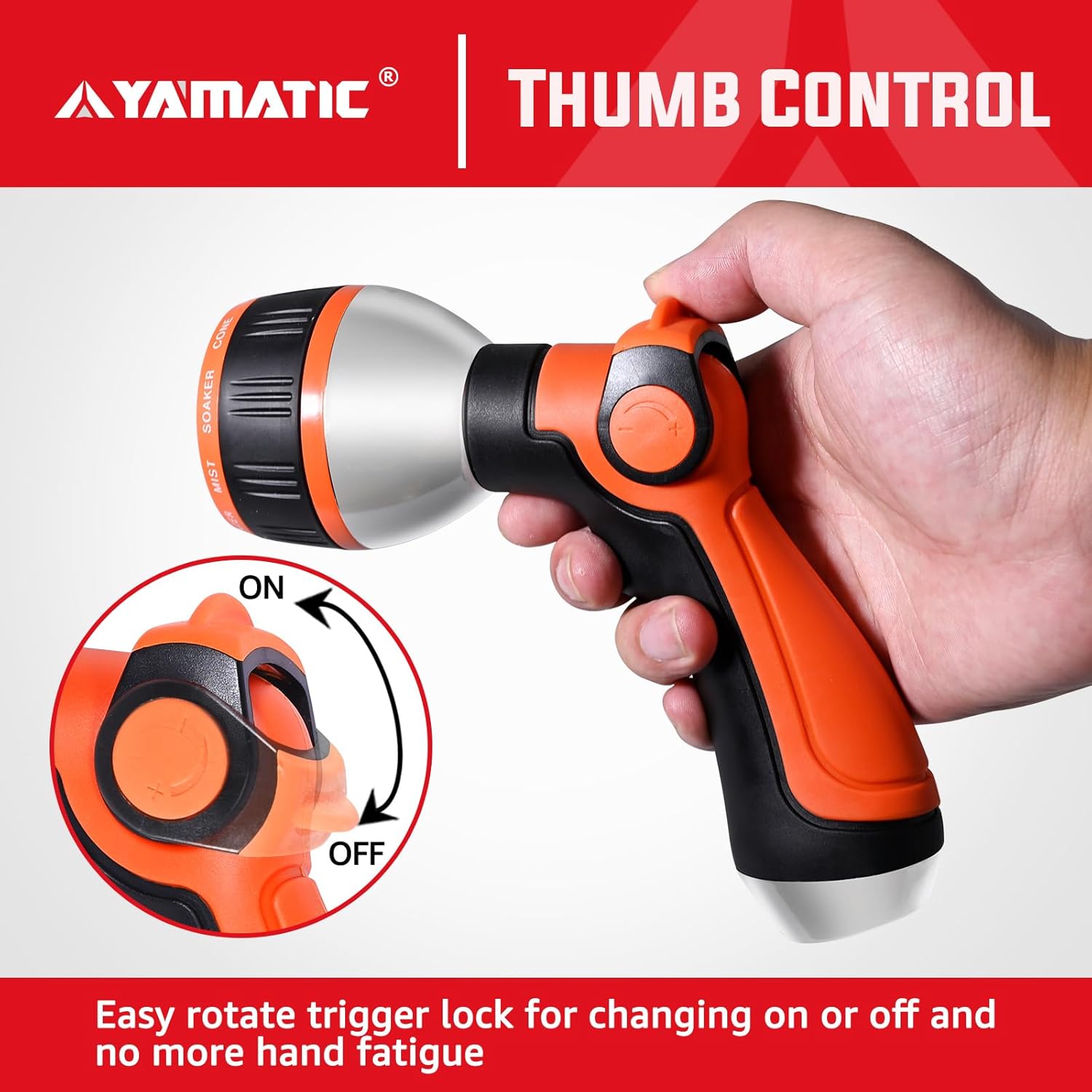 YAMATIC Garden Hose Nozzle - Thumbnail 3