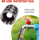 3/4" Thread Garden Hose Quick Connect Fittings Stainless Steel-6