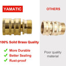 3/4" Thread Garden Hose Quick Connect Fittings-6