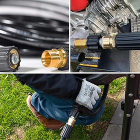 M22 to 3/8" Quick Connector 5000 PSI - 5 pcs - 0