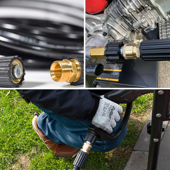 M22 to 3/8" Quick Connector 5000 PSI - 5 pcs