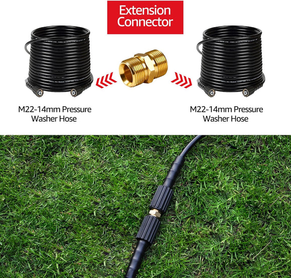 M22 to 3/8" Quick Connector 5000 PSI - 5 pcs