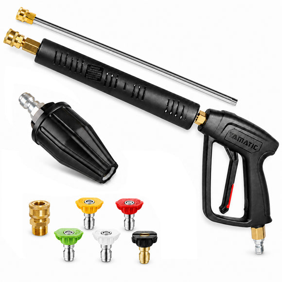 Pressure Washer Gun & Turbo Nozzle Set