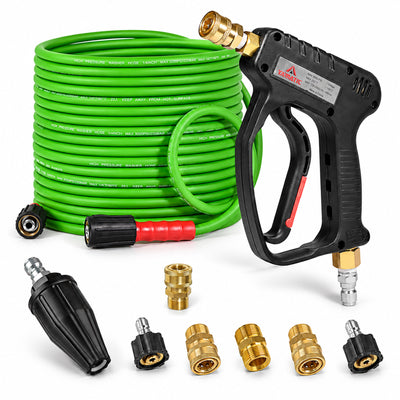 Short Gun & Flexible Hose Cleaning Set