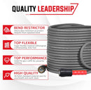 Pressure Washer Gun Kit 3/8" Swivel Inlet 4000 PSI (with 25FT Hose)-6