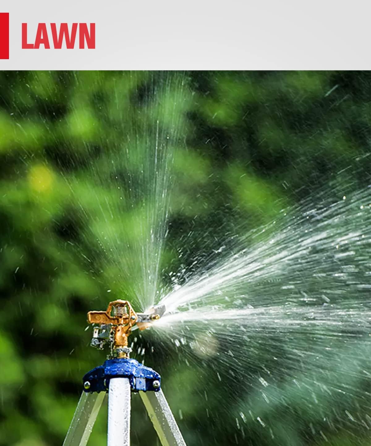 Brass Impact Sprinkler Head 1/2 Inch