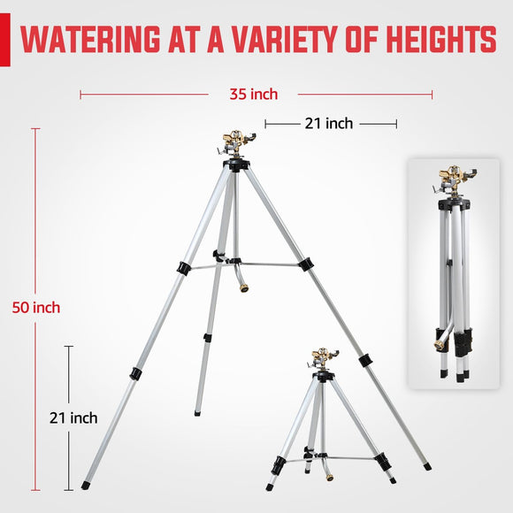 Impact Sprinkler (48in/Brass Head)