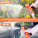 YAMATIC Garden Hose Nozzle, Easy Adjustable Patterns Spray Nozzle High-Pressure Jet Water Nozzle for Watering Garden, Washing Cars, and Showering Pets-4