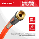 YAMATIC Heavy Duty Short Garden Hose 5/8 in x 5 ft, Super Flexible Leader hose,All-weather, Lightweight,GHSE 5P05AH-WFS-A-3