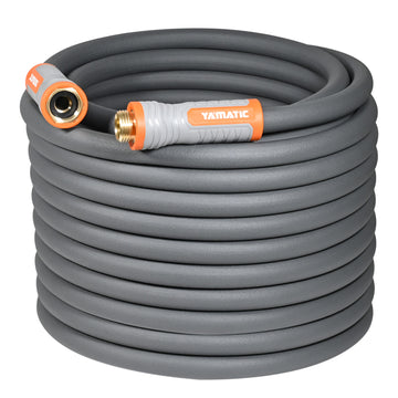 100FT Easy-grip 5/8'' Garden Hose (Grey)