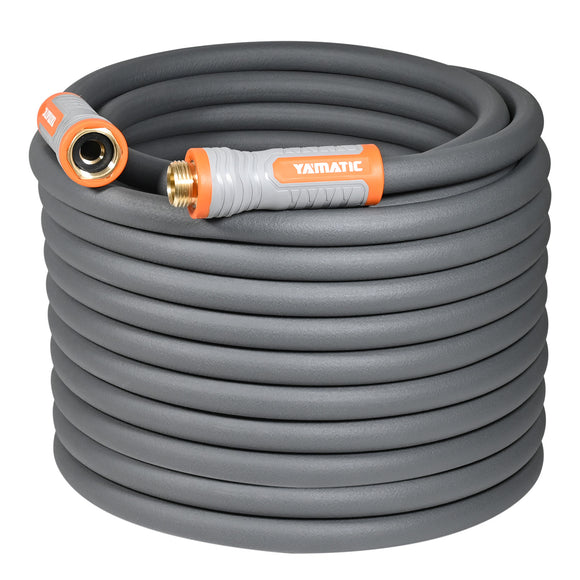 100FT Easy-grip 5/8'' Garden Hose (Grey)