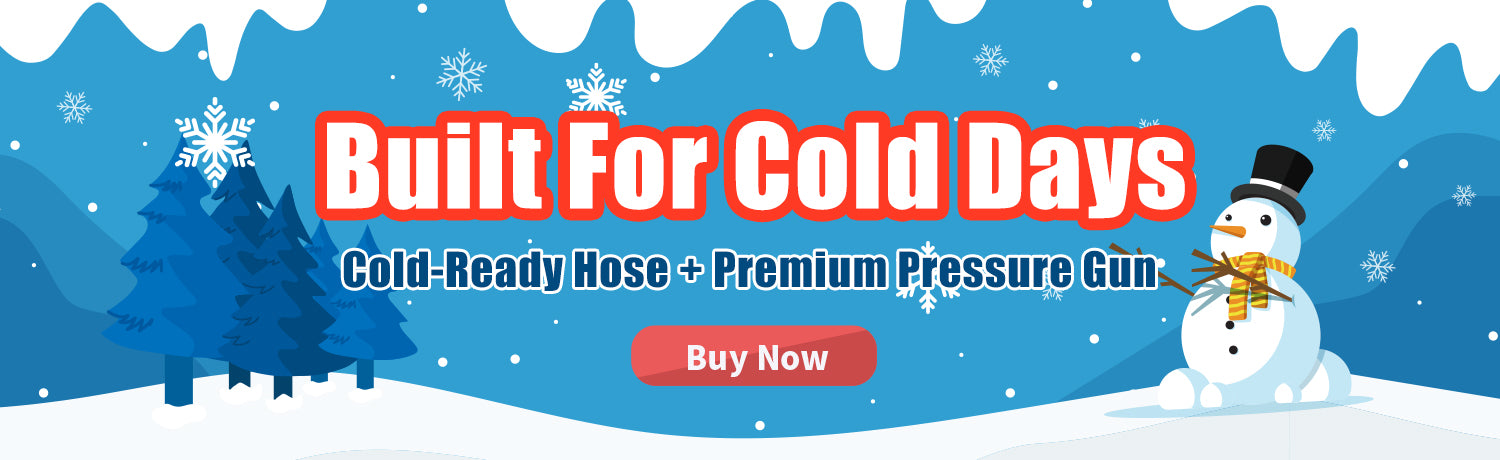 Promotional banner for cold-weather products