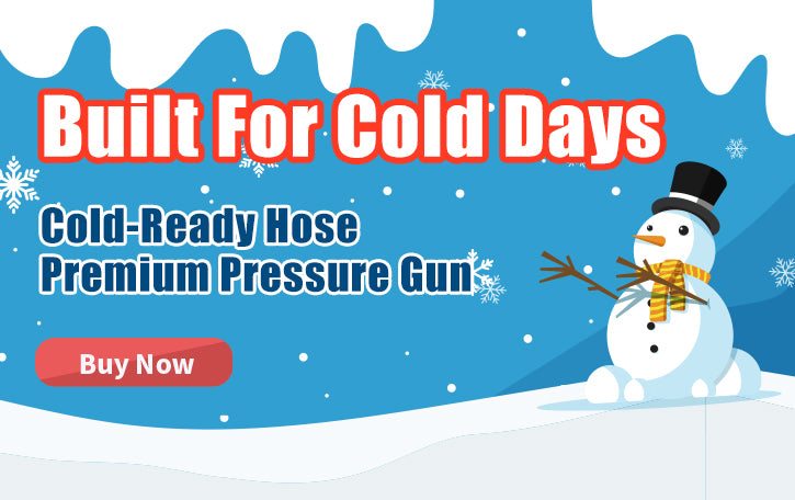 Promotional banner for cold-weather products